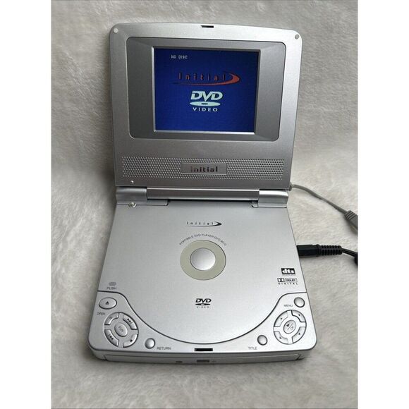 Initial Plug-In Portable DVD Player DVD-9510 With Remote, Carry Case, Cables - Picture 2 of 16